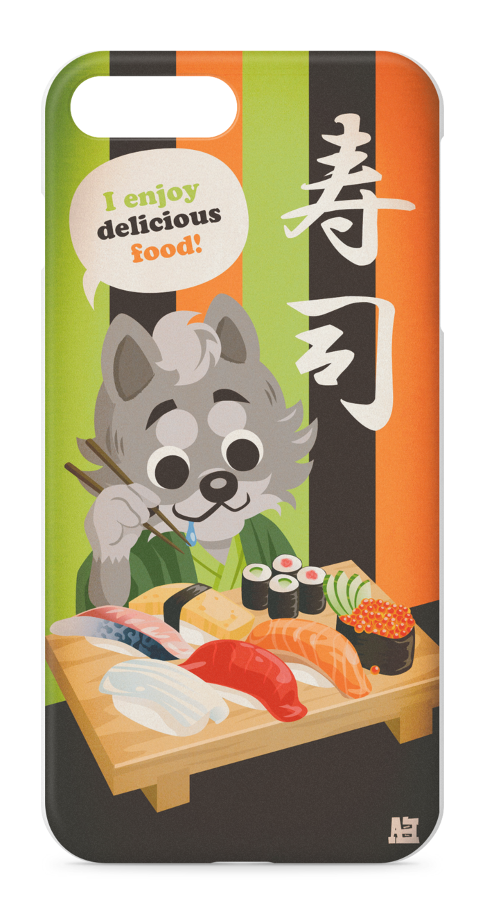 iPhoneケース - iPhone 7 Plus - 正面印刷のみ