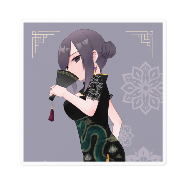 ステッカー - 100 x 100 (mm)