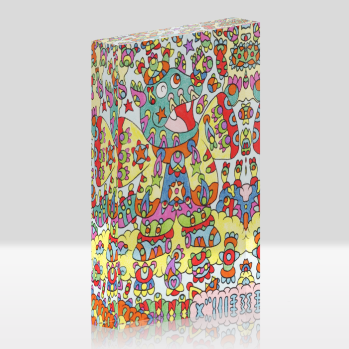 アクリルブロック - 100 × 148mm
