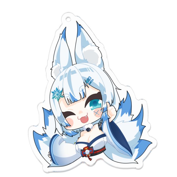 アクリルキーホルダー - 70 x 70 (mm)