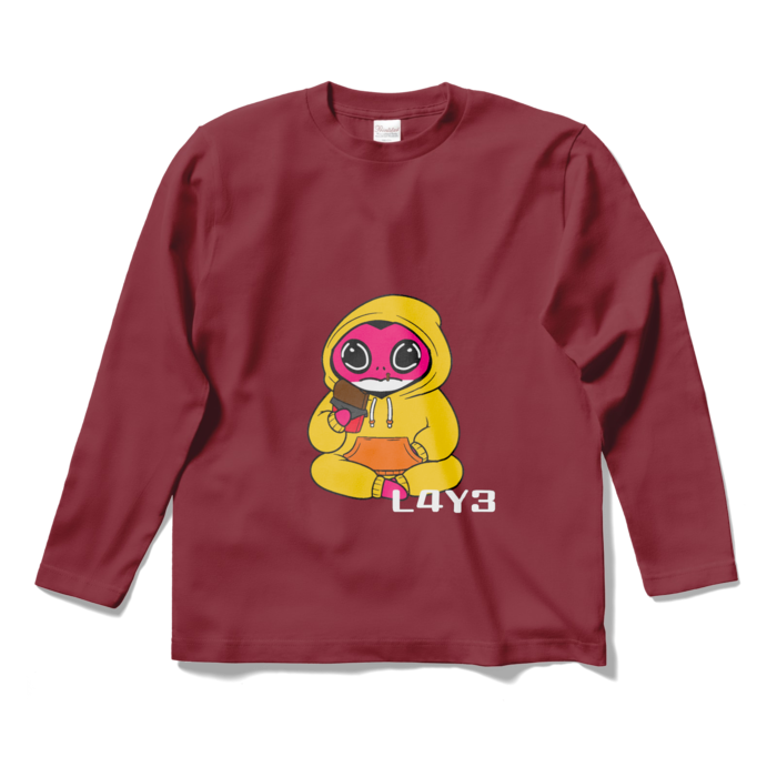 ロングスリーブTシャツ - S - バーガンディ