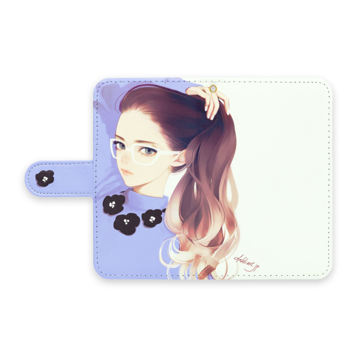 手帳型Androidケース - S - ストラップ穴 あり