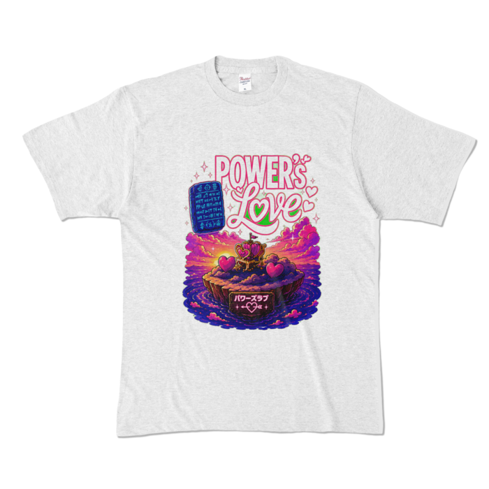 カラーTシャツ - XL - アッシュ (淡色)