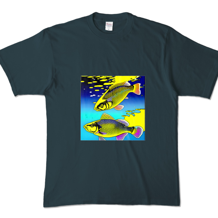 カラーTシャツ - XL - デニム (濃色)