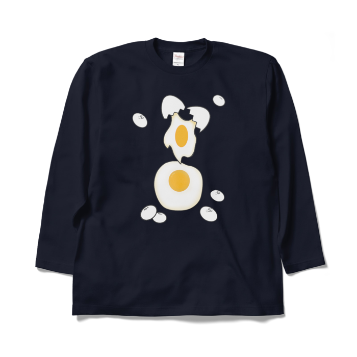 ロングスリーブTシャツ - XL - ネイビー