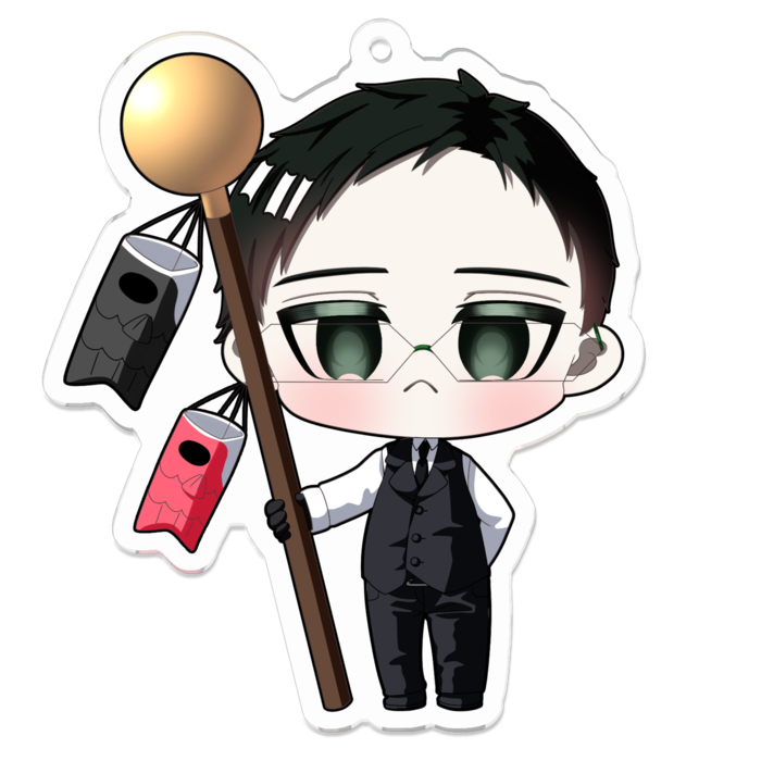 アクリルキーホルダー - 70 x 70 (mm)