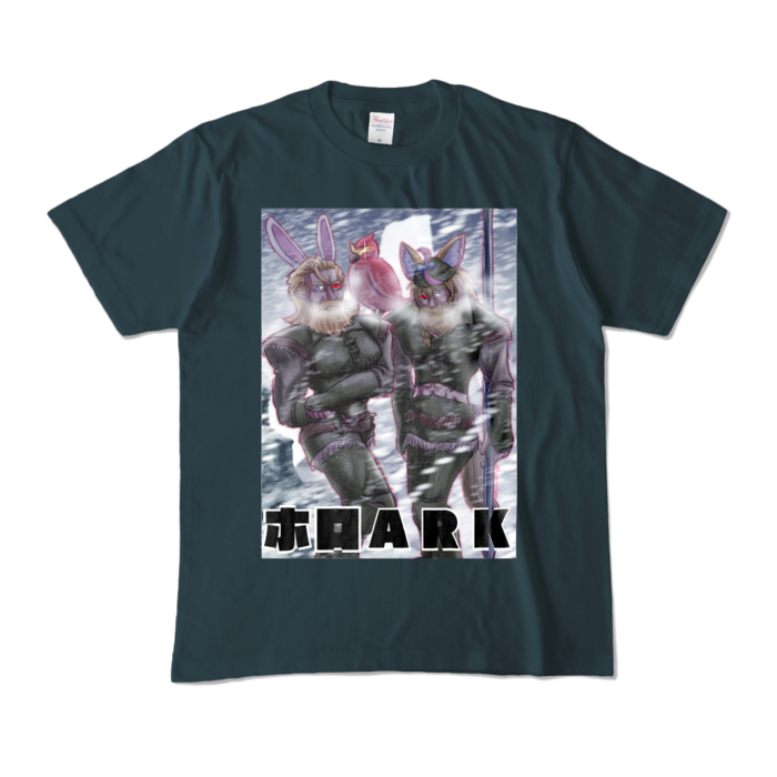 カラーTシャツ - M - デニム (濃色)