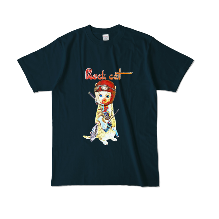 カラーTシャツ - L - ネイビー (濃色)