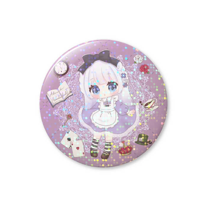 ホログラム缶バッジ - 44mm