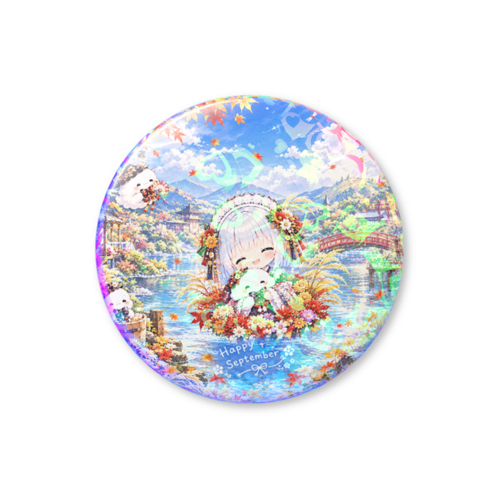 ホログラム缶バッジ - 25mm