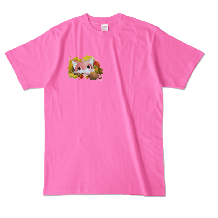 カラーTシャツ - L - ピンク (濃色)(2)