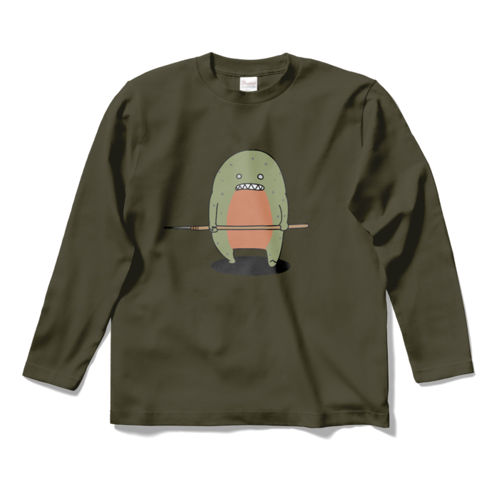 ロングスリーブTシャツ - S - アーミーグリーン