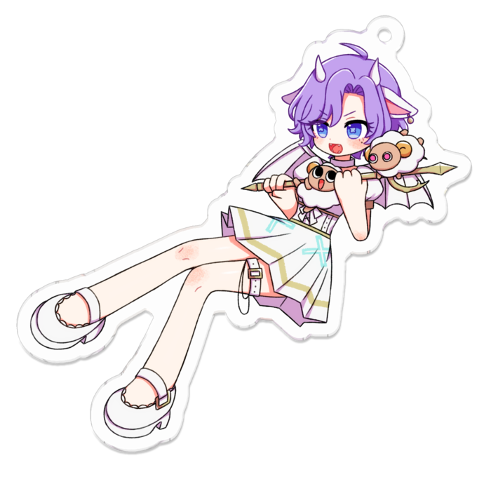 アクリルキーホルダー - 70 x 70 (mm)