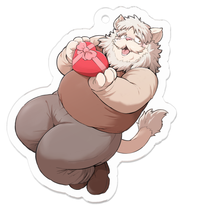 アクリルキーホルダー - 50 x 50 (mm)