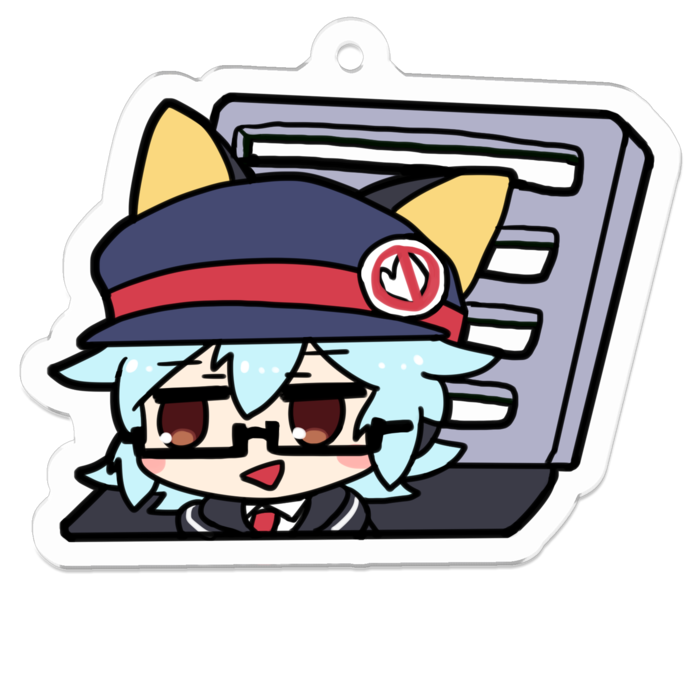 アクリルキーホルダー - 50 x 50 (mm)