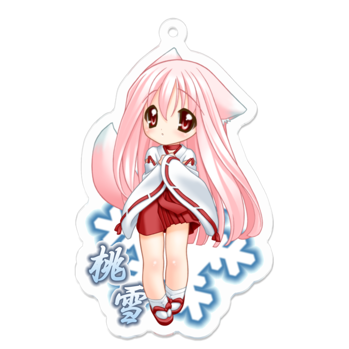アクリルキーホルダー - 70 x 70 (mm)