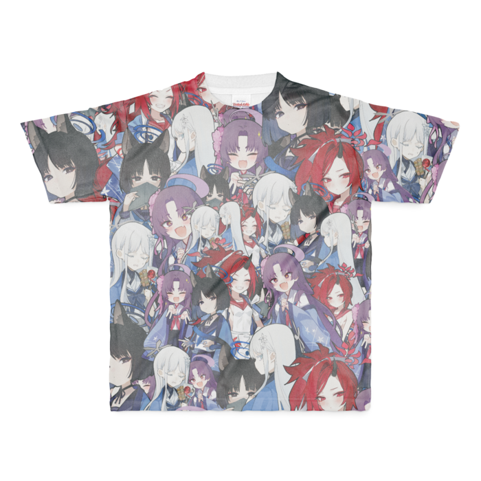 フルグラフィックTシャツ - M - 両面印刷