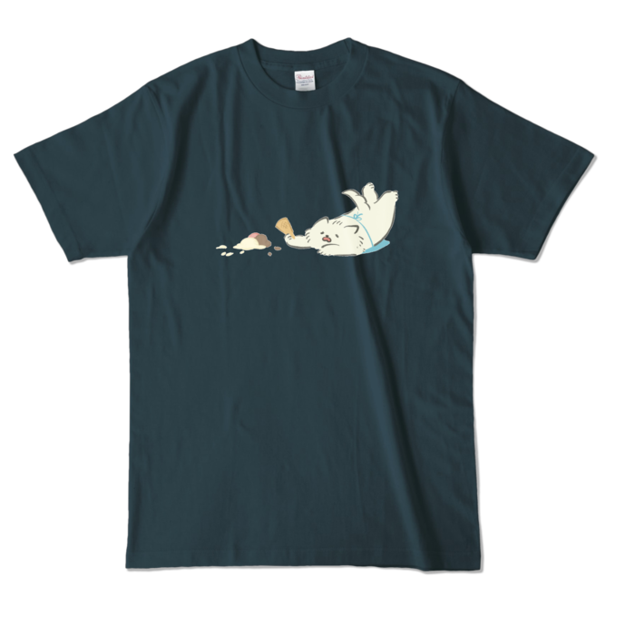 カラーTシャツ - L - デニム (濃色)