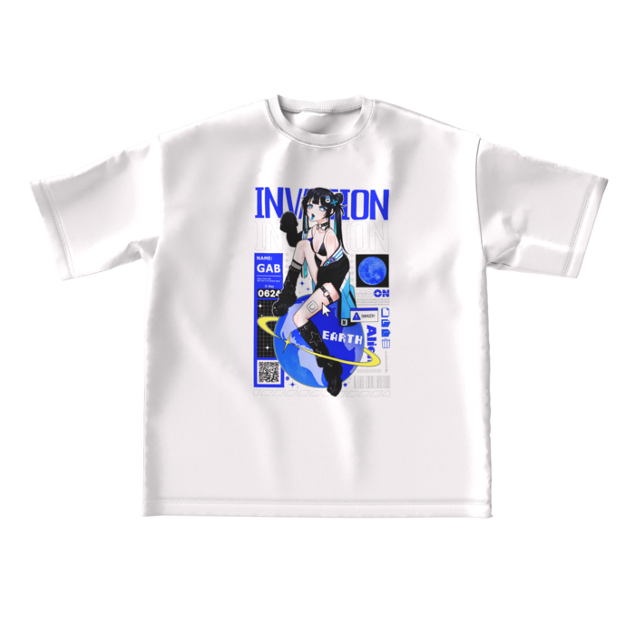 ビッグシルエットTシャツ - L - 正面