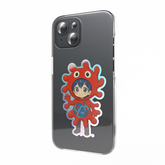 オーロラスマホステッカー - 縦(11)