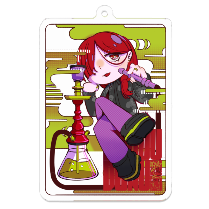 アクリルキーホルダー - 70 x 70 (mm)