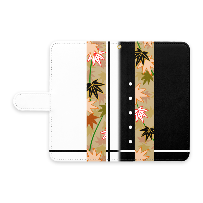 手帳型Androidケース - L - ストラップ穴 あり