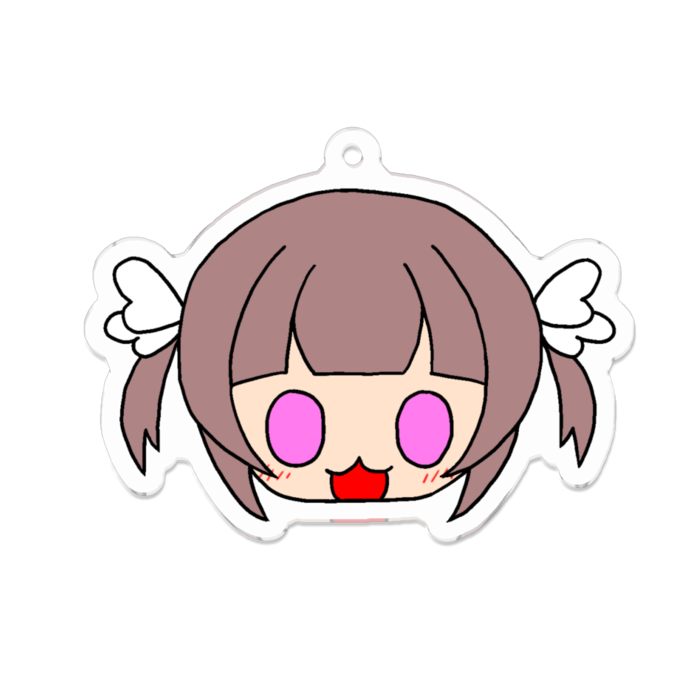 アクリルキーホルダー - 70 x 70 (mm)