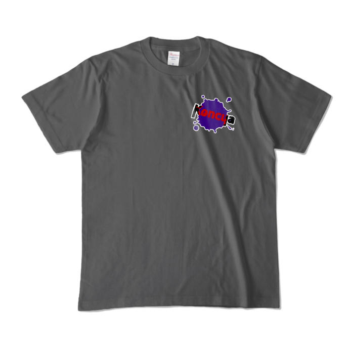 Koncua:カラーTシャツ - M - チャコール (濃色)