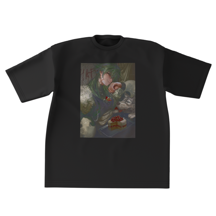 ビッグシルエットTシャツ - XL - 正面