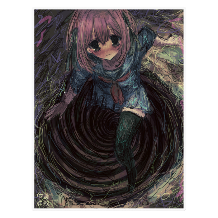 ステッカー - 160 x 160 (mm)