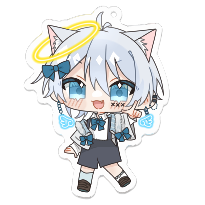 アクリルキーホルダー - 70 x 70 (mm)