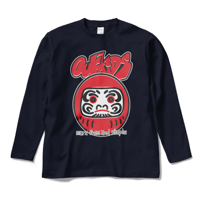 ロングスリーブTシャツ - M - ネイビー