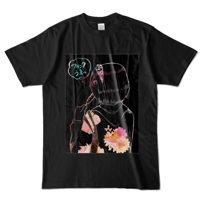 カラーTシャツ - L - ブラック (濃色)