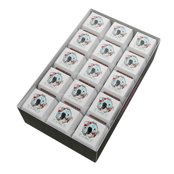 D：アリス柄（45個）