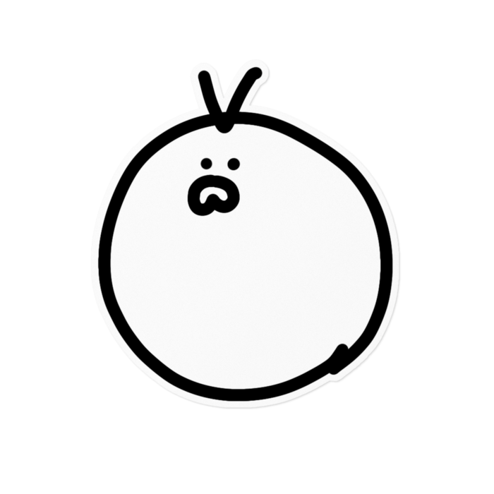 ステッカー - 160 x 160 (mm)