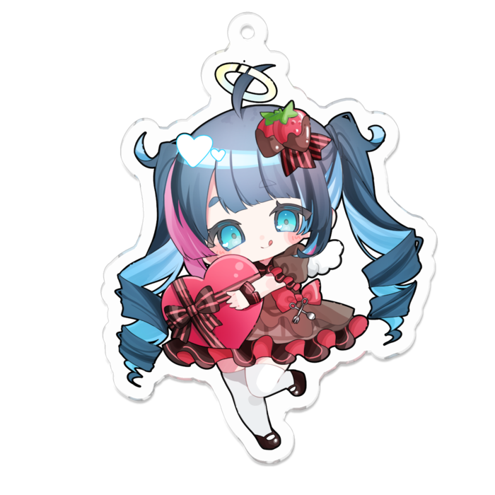 アクリルキーホルダー - 70 x 70 (mm)