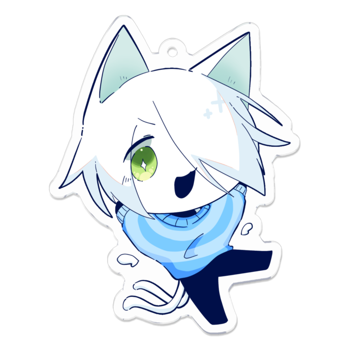 アクリルキーホルダー - 70 x 70 (mm)