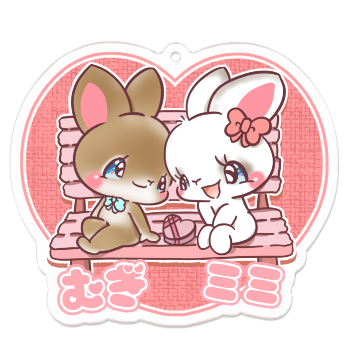 アクリルキーホルダー - 70 x 70 (mm)