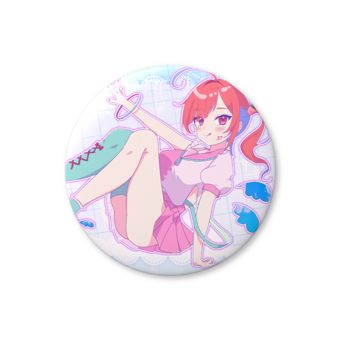 ②缶バッジ／らのちゃんのみ（バリュー） - 56mm
