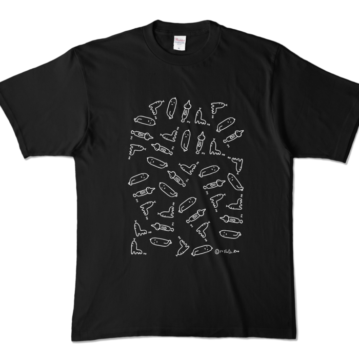 カラーTシャツ - XL - ブラック (濃色)