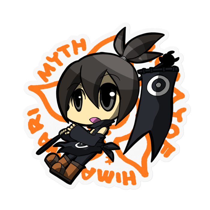 ステッカー - 100 x 100 (mm)