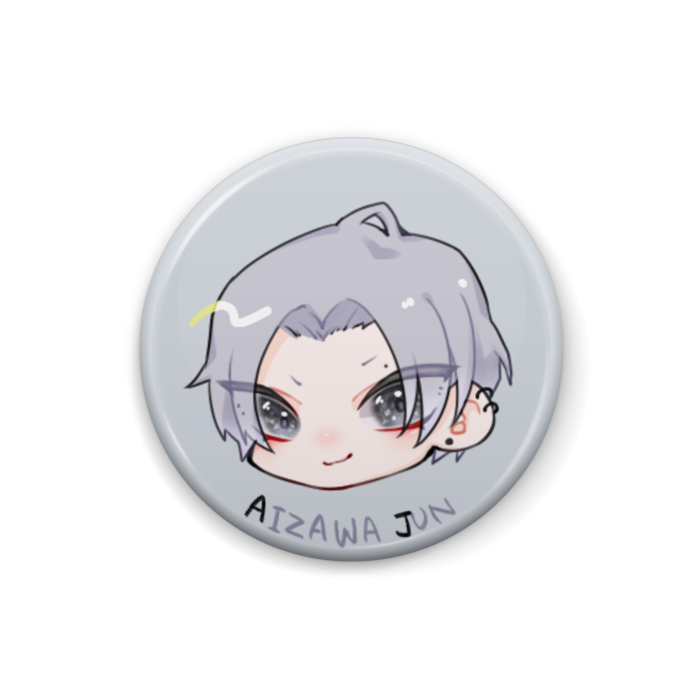 愛沢純　缶バッジ