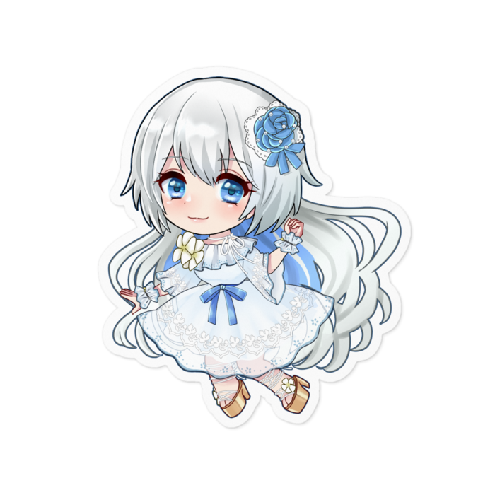 ステッカー - 100 x 100 (mm)