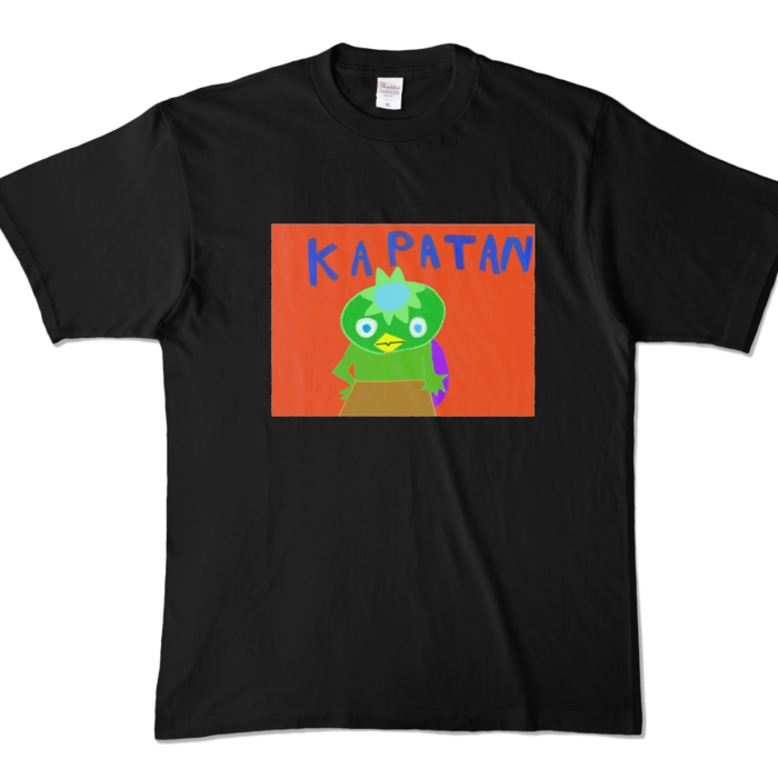 カラーTシャツ - XL - ブラック (濃色)