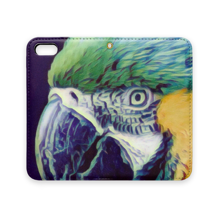 手帳型iPhoneケース（ベルトなし） - iPhone 5 / 5s / SE - ストラップ穴 あり