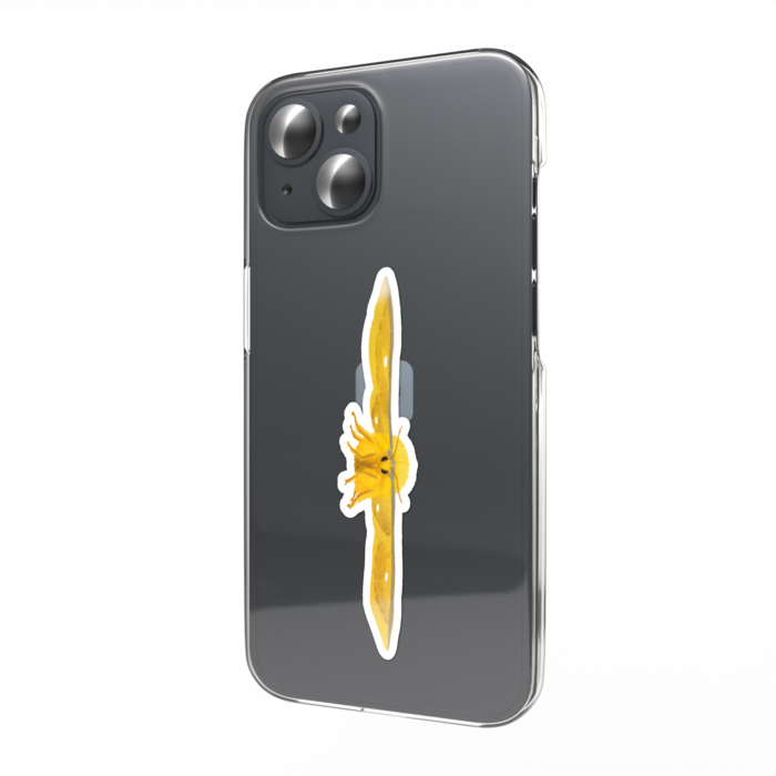 スマホステッカー ウスタビガ　正面