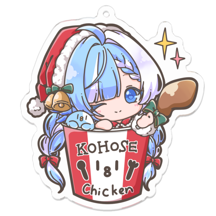 アクリルキーホルダー - 70 x 70 (mm)