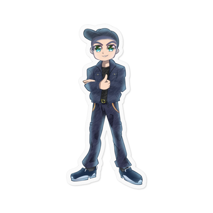 ステッカー - 100 x 100 (mm)