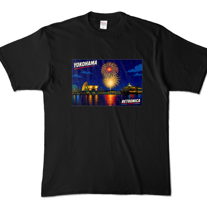 カラーTシャツ - XL - ブラック (濃色)