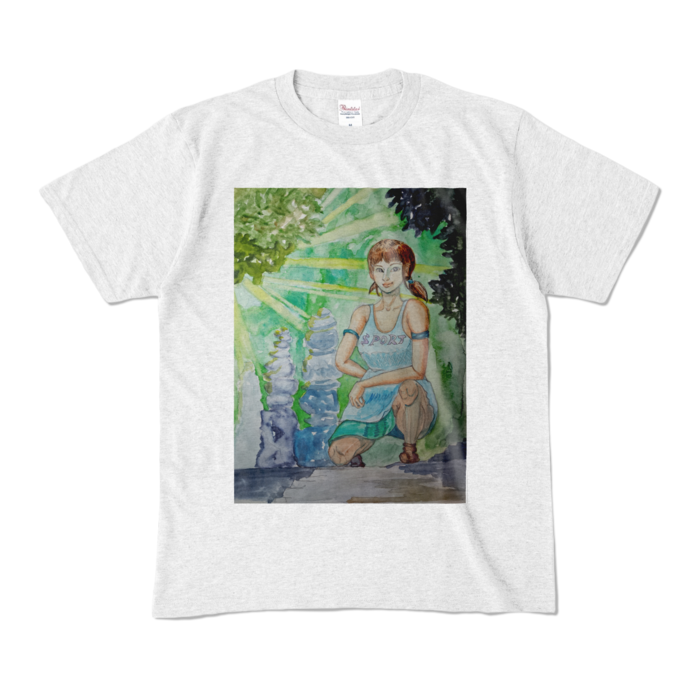 カラーTシャツ - M - アッシュ (淡色)